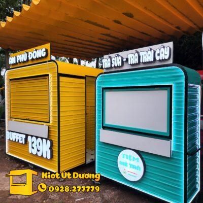 Quầy Vé Buffer 2m x 1m4 Quầy Vé Buffer 2m x 1m4