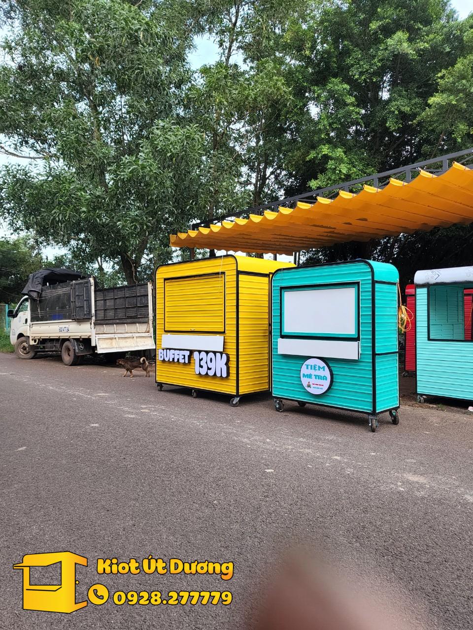 Quầy Vé Buffer 2m x 1m4 Quầy Vé Buffer 2m x 1m4