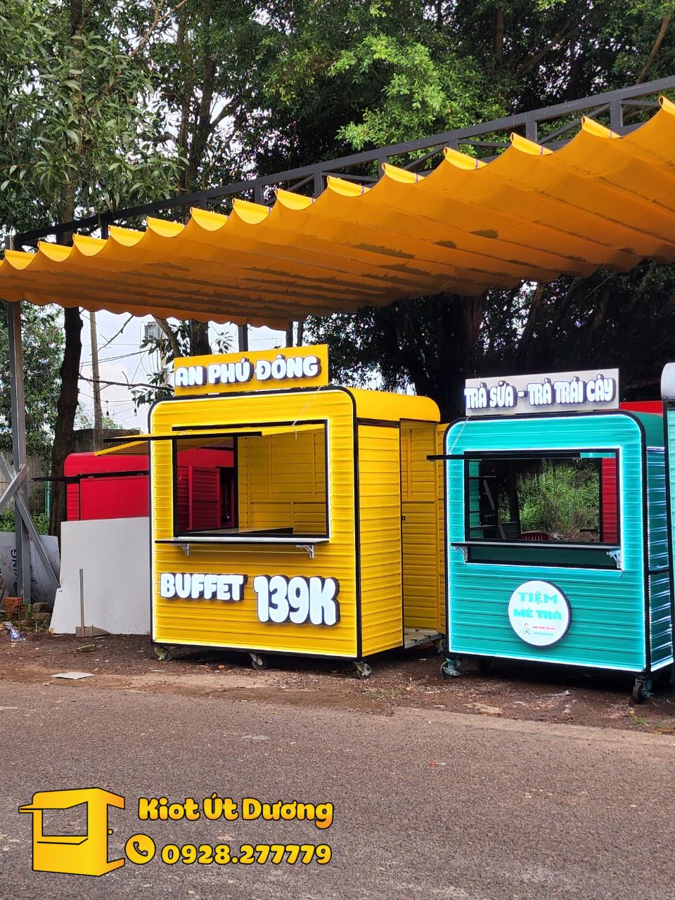 Quầy Vé Buffer 2m x 1m4 Quầy Vé Buffer 2m x 1m4