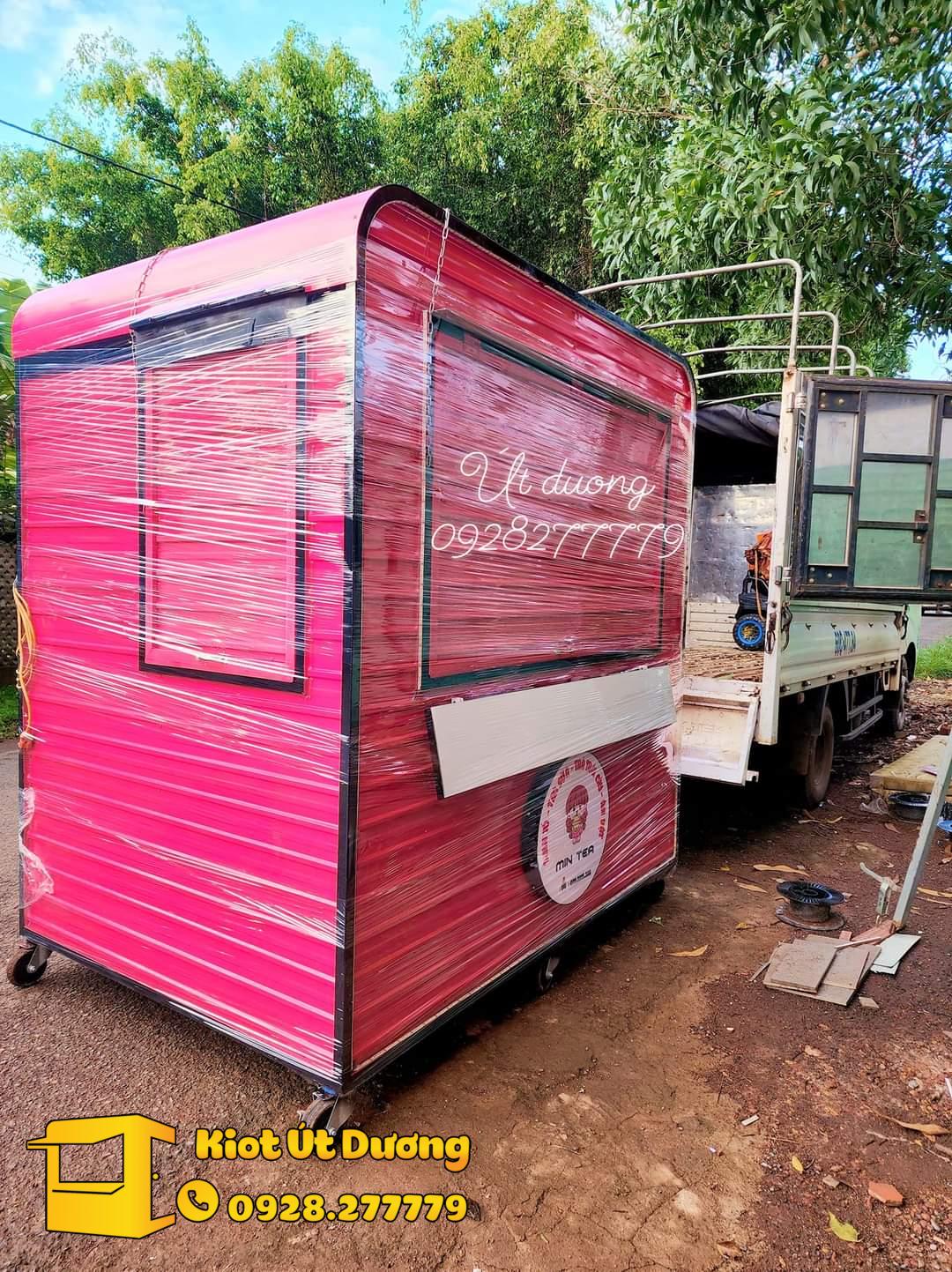 Kiot Trà Sữa 2m x 1m4 Kiot Trà Sữa 2m x 1m4