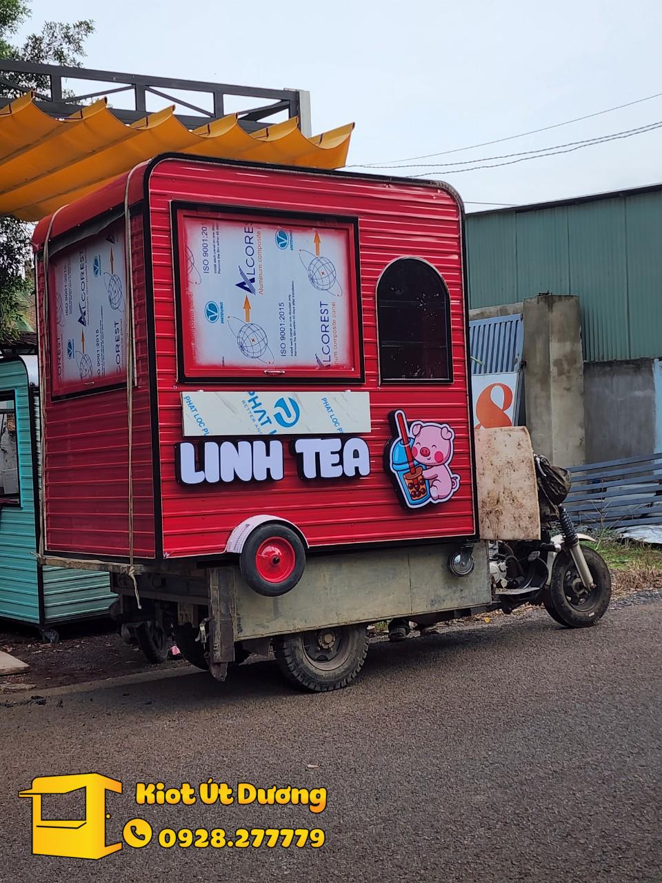 Kiot Trà Sữa 2m x 1m6 Kiot Trà Sữa 2m x 1m6