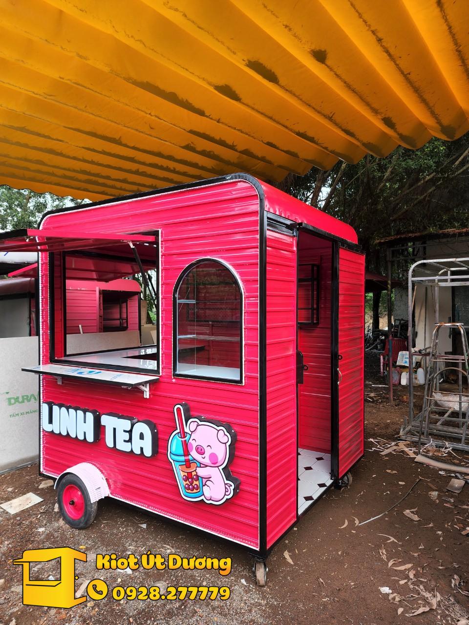 Kiot Trà Sữa 2m x 1m6 Kiot Trà Sữa 2m x 1m6