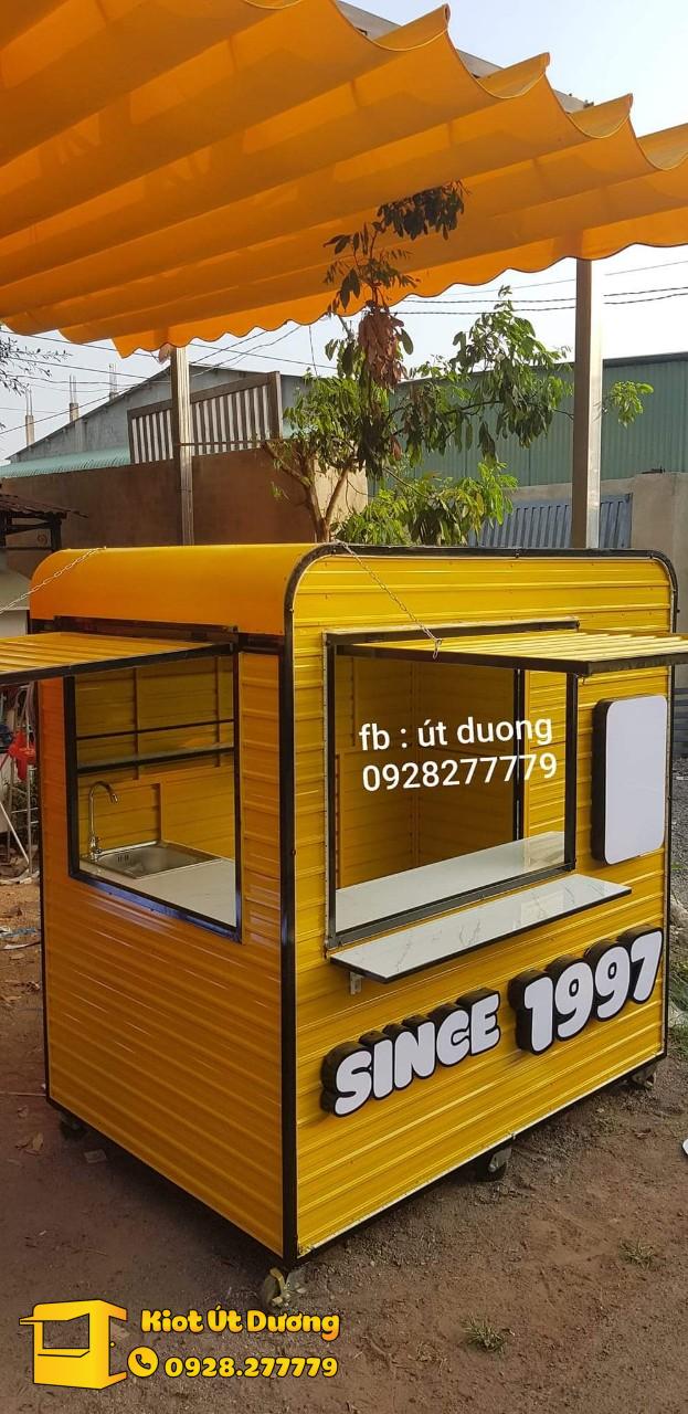 Kiot Trà Sữa 2m x 1m4 Kiot Trà Sữa 2m x 1m4