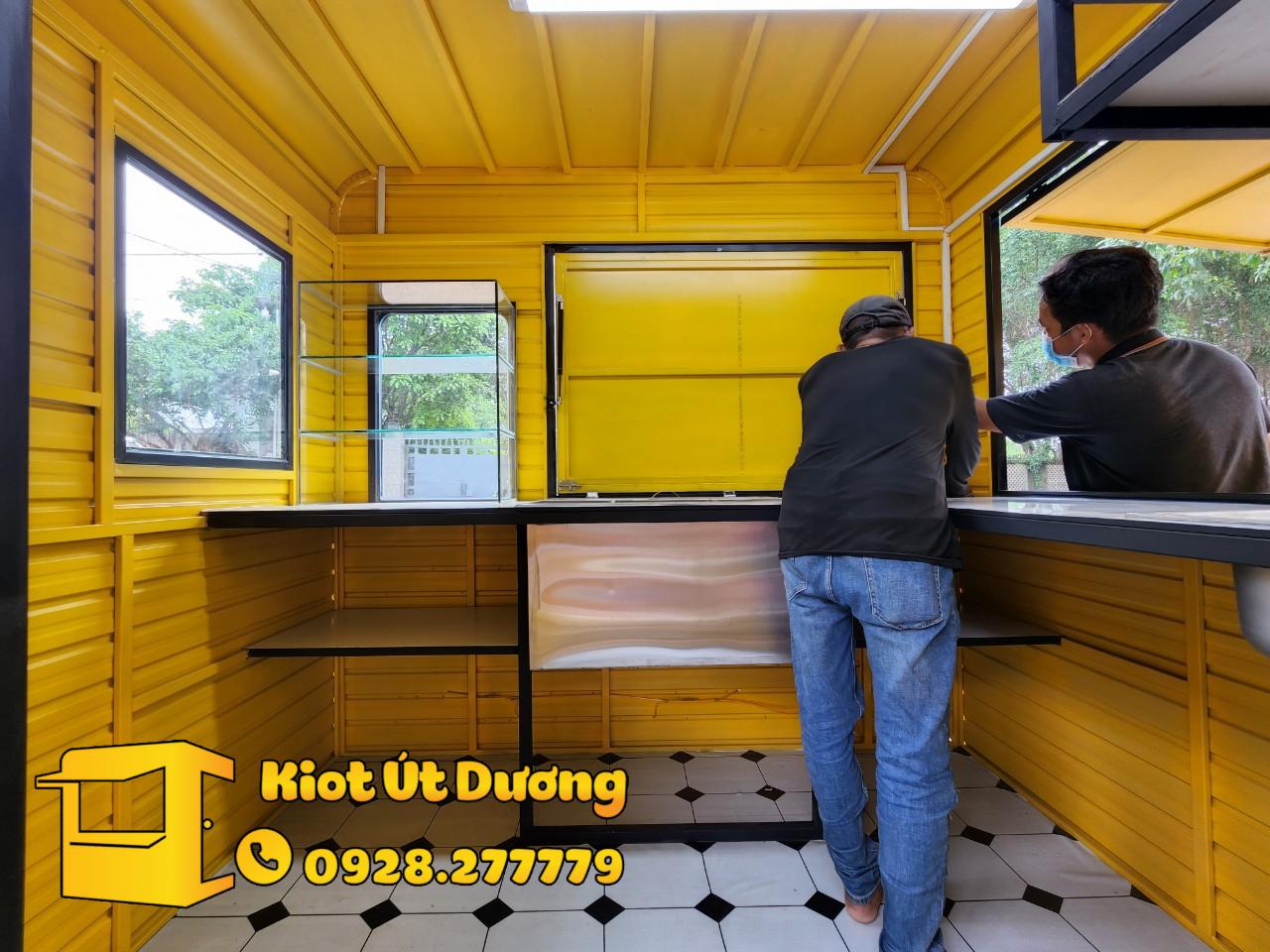 Kiot Trà Sữa 2m2 x 1m6 Kiot Trà Sữa 2m2 x 1m6