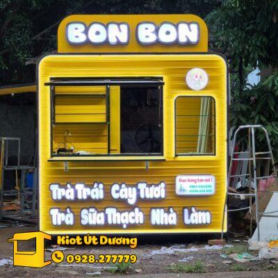 Kiot Trà Sữa 2m2 x 1m6 Kiot Trà Sữa 2m2 x 1m6