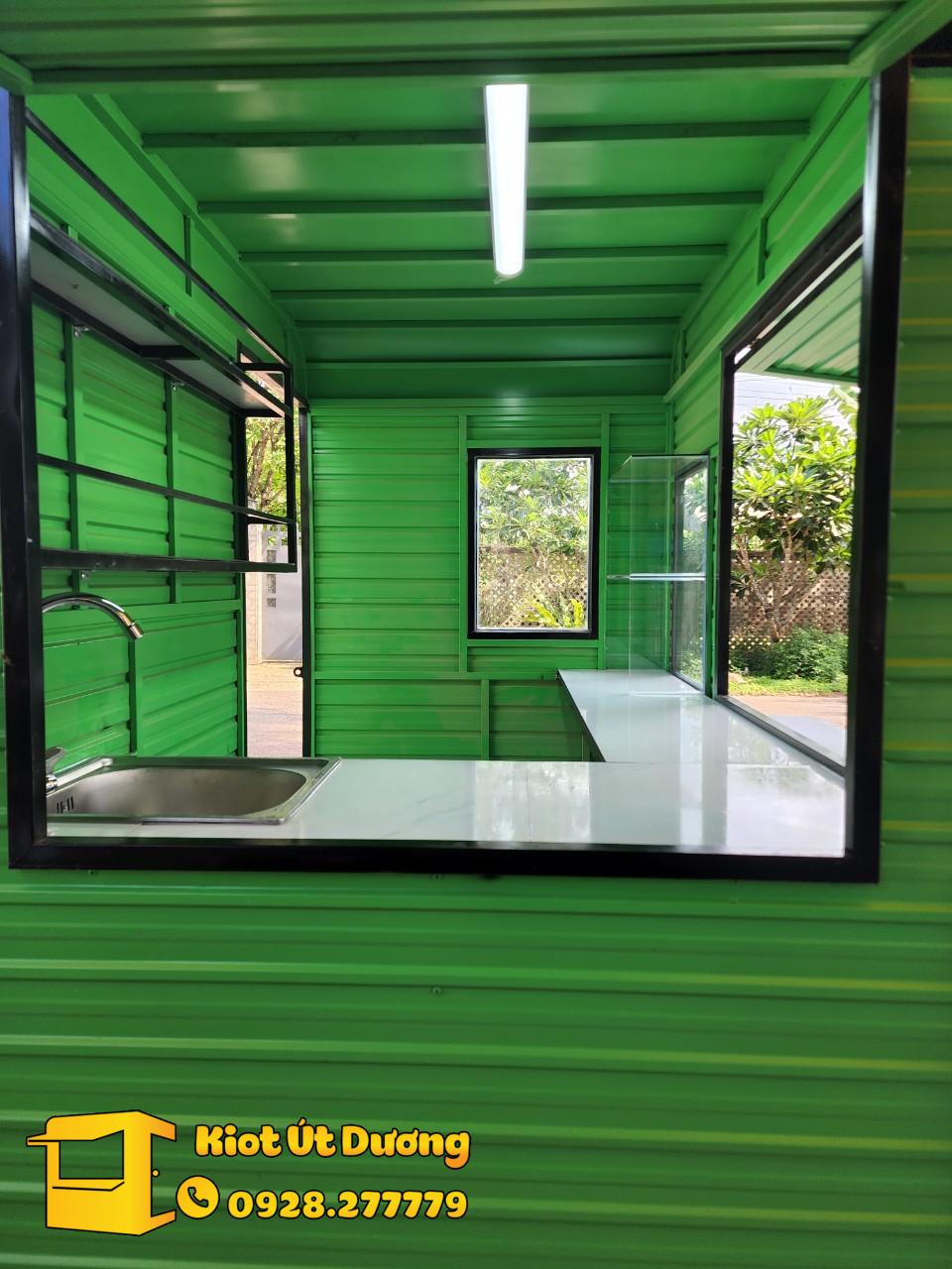 Kiot trà 2m x 1m28 Kiot trà 2m x 1m28