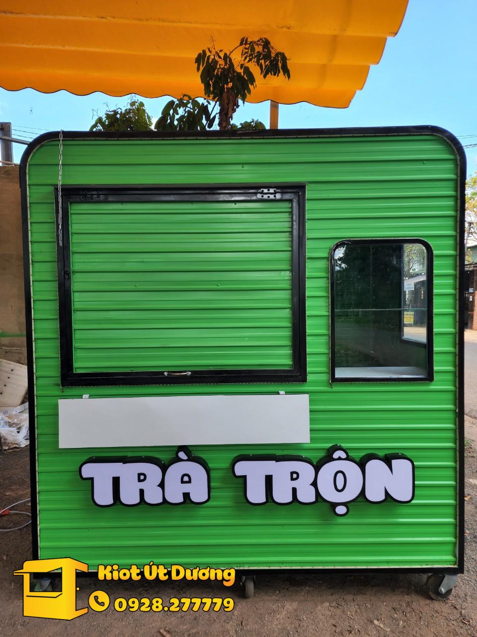 Kiot trà 2m x 1m28 Kiot trà 2m x 1m28