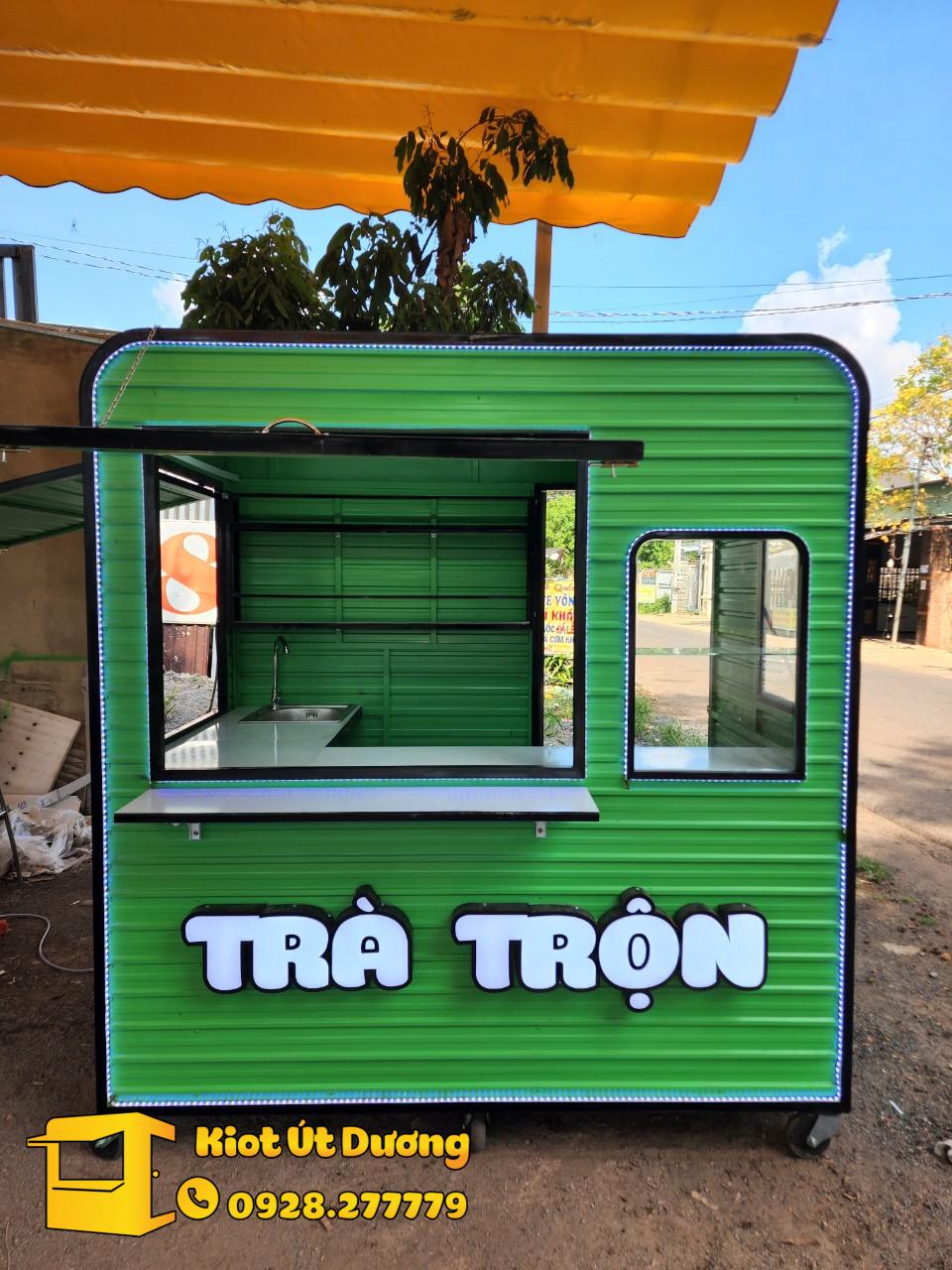 Kiot trà 2m x 1m28 Kiot trà 2m x 1m28